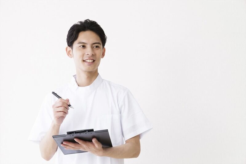 男性の従業員
